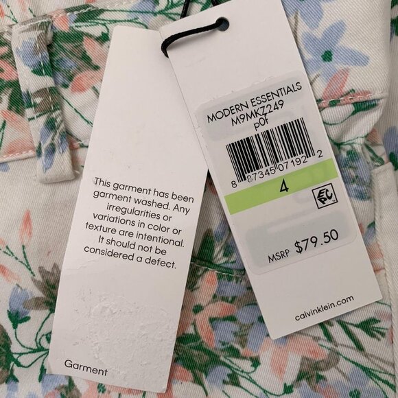 NWT Calvin Klein Printed Ankle Skinny Pants 4 - Picture 6 of 7
